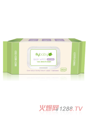 飛樂(lè)比嬰幼兒手口柔濕巾（80抽帶蓋）