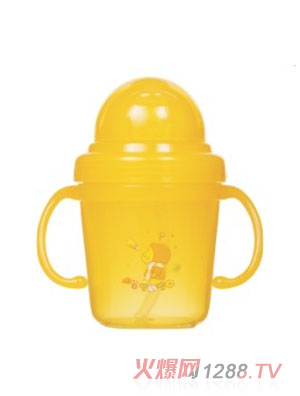小土豆寶寶成長訓(xùn)練胖胖吸管杯AQ803-D