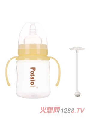 小土豆寬口徑雙柄自動(dòng)小奶瓶