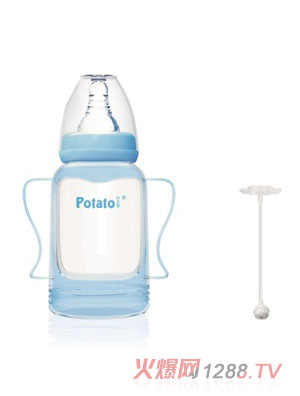 小土豆PP防護(hù)罩標(biāo)準(zhǔn)口徑小奶瓶