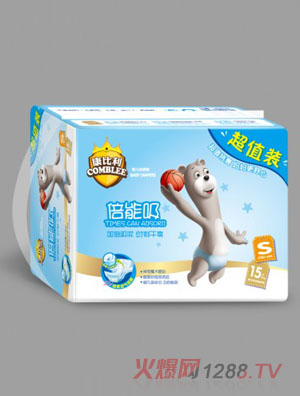 康比利倍能吸yinge紙尿褲S碼15片