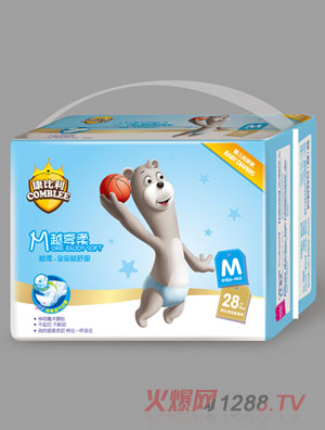 康比利M越享柔yinge紙尿褲M碼28片