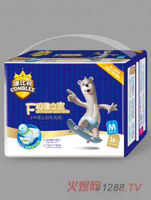 康比利F極薄之戀yinge紙尿褲M碼36片
