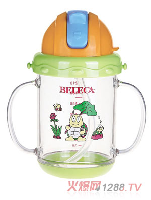 貝樂(lè)嘉小烏龜卡通學(xué)飲杯