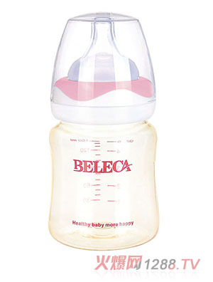 貝樂嘉無柄全自動(dòng)硅膠奶瓶160ml