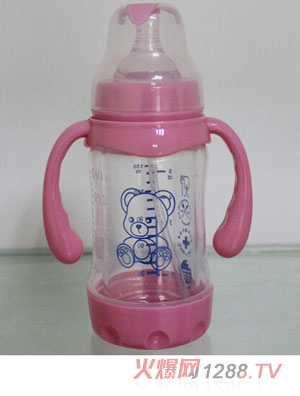 富嬰坊防爆玻璃奶瓶 高級雙層防護