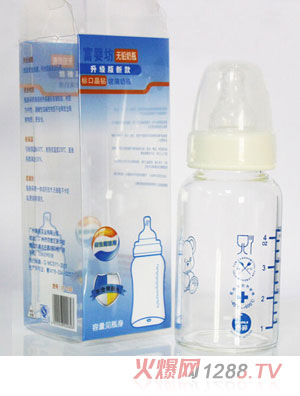 富嬰坊高硼硅標口120mL玻璃奶瓶