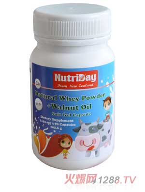 紐奇天然乳鈣+核桃油軟膠囊