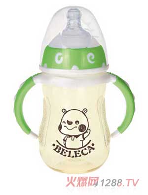 貝樂(lè)嘉PPSU小熊奶瓶160ML（綠色）