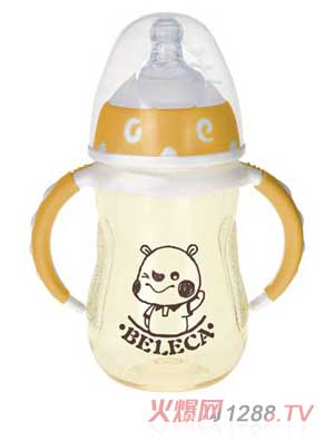 貝樂(lè)嘉PPSU小熊奶瓶160ML（黃色）