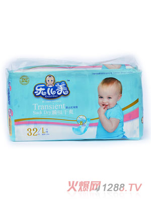 樂兒美瞬吸干爽yinge紙尿褲L碼32片