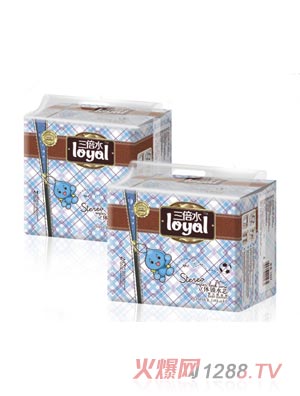 三倍水立體鎖水芯紙尿褲