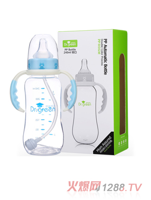 ���ֲ�ʿ��(bi��o)��PP�Ԅ���ƿ240ML�{(l��n)ɫ