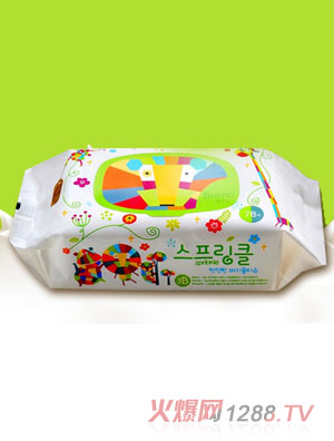 佑倍韓國進(jìn)口嬰兒濕巾78抽