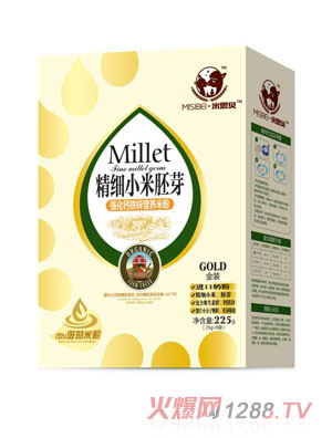 米思貝精細小米強化鈣鐵鋅 (盒)