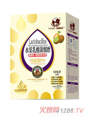 米思貝水果乳酸菌獼猴桃盒