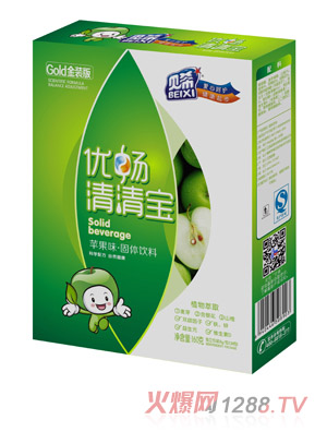 貝希優(yōu)暢清清寶盒裝蘋果味