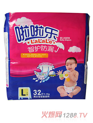 啦啦樂yinge紙尿褲L32片