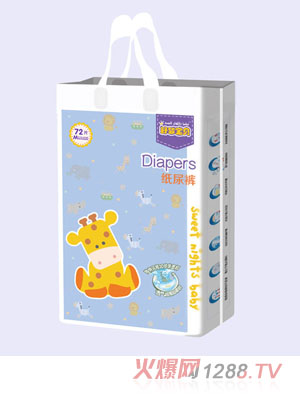 舒夢(mèng)寶貝紙尿褲M72片