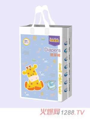 舒夢(mèng)寶貝紙尿褲S84片