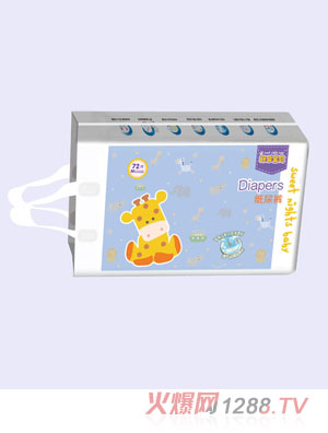 舒夢(mèng)寶貝紙尿褲M72片