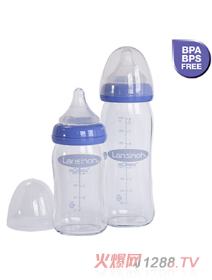 自然波浪系列玻璃奶瓶