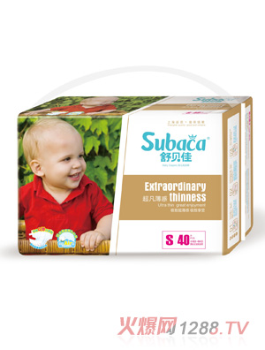 舒貝佳超凡薄感紙尿褲S碼