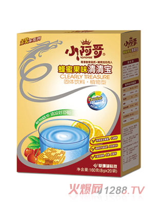 小阿哥蜂蜜果味盒裝清清寶