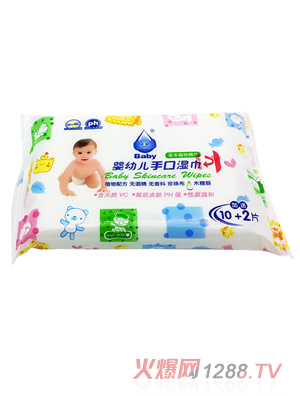 永潤嬰幼兒手口濕巾10片裝
