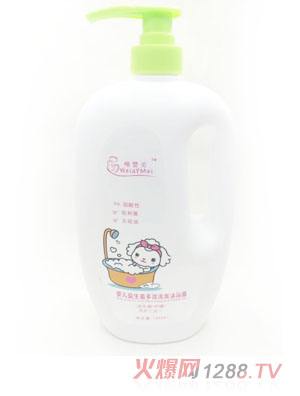 唯嬰美嬰兒益生菌多效洗發(fā)沐浴露