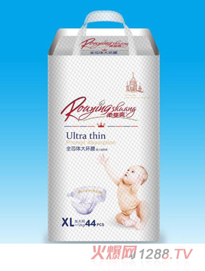 柔嬰爽全芯體大環(huán)腰yinge紙尿褲XL44