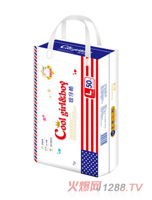 妞仔酷紙尿褲L50