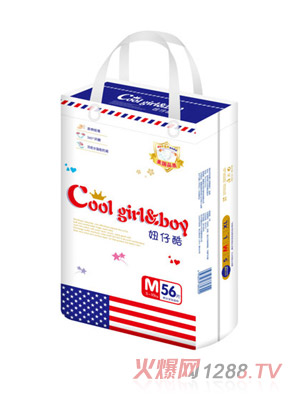 妞仔酷紙尿褲M56