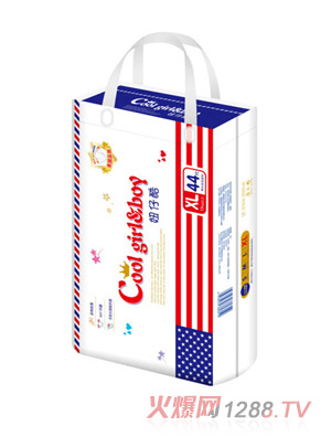 妞仔酷紙尿褲XL44