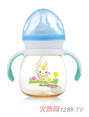 ��������PPSU�����Ԅ�(d��ng)��240mlĢ����ƿ �{(l��n)ɫ