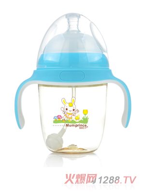 ��������PPSU�����Ԅ�(d��ng)��240ml��ƿ �{(l��n)ɫ