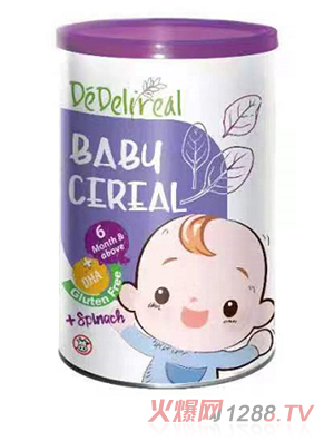 德德兒樂有機(jī)米粉歐洲莧菜營養(yǎng)型