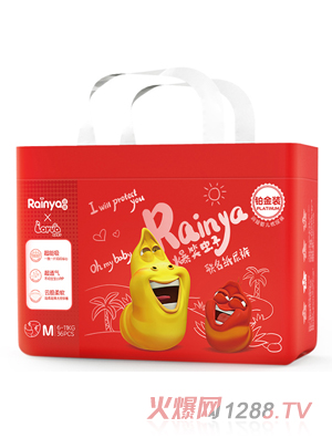 潤婭爆笑蟲子鉑金裝嬰兒紙尿褲M