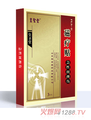 皇聖堂磁療貼-急性扭挫傷