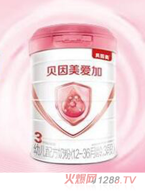 貝因美愛(ài)加幼兒配方奶粉3段