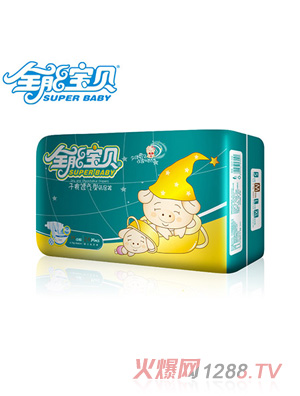 全能寶貝純棉干爽紙尿褲M碼24片