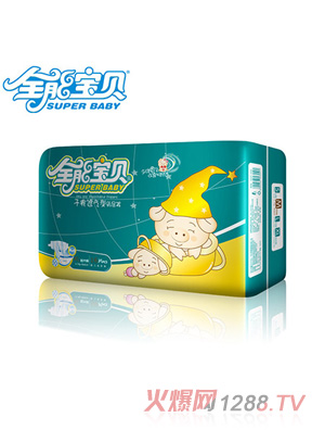 全能寶貝純棉干爽紙尿褲XL碼16片