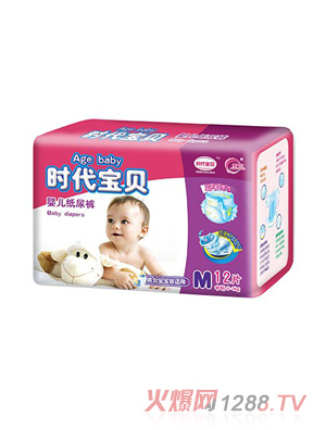 時代寶貝紙尿褲M12