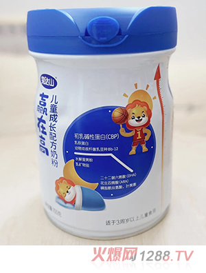 完達(dá)山贏在高兒童成長(zhǎng)配方奶粉