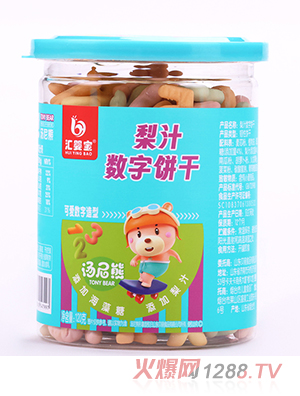匯嬰寶梨汁數(shù)字餅干