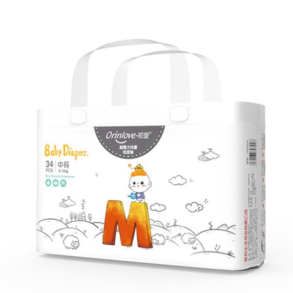 初愛超薄大環(huán)腰紙尿褲M34